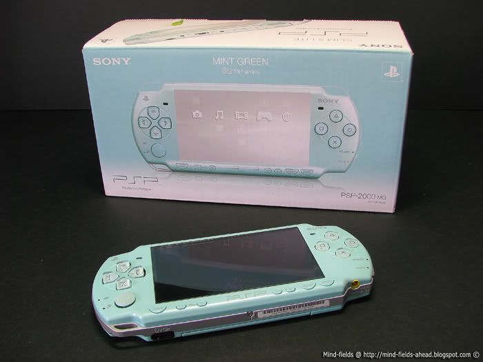 psp mint green