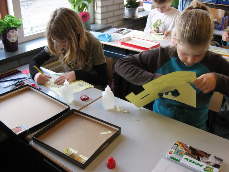 vlinderkastjes maken