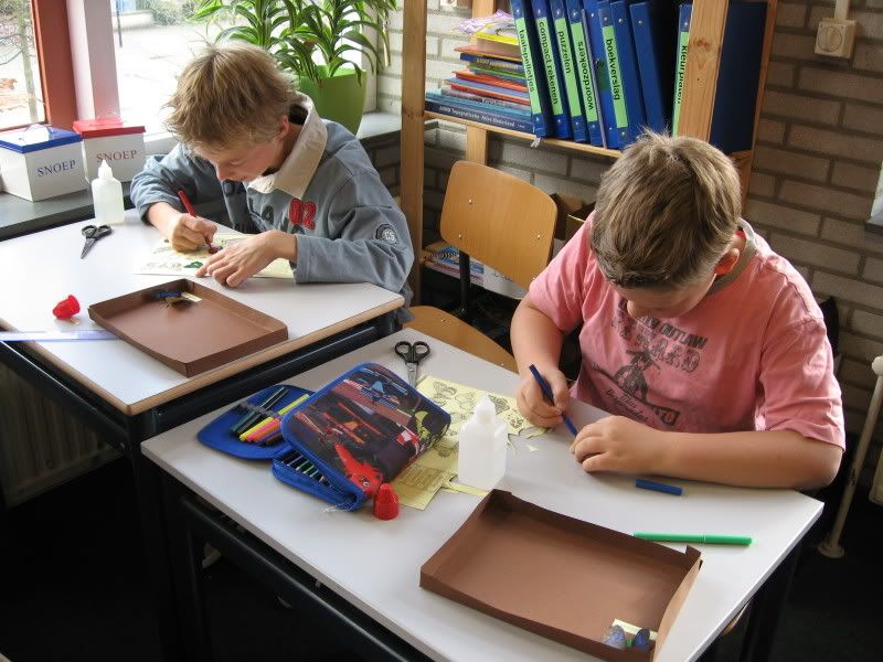 vlinderkastjes maken
