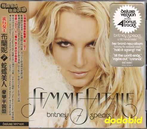 britney spears femme fatale promo. Britney Spears Femme Fatale TAIWAN [2 Albums+Promo CD] | eBay