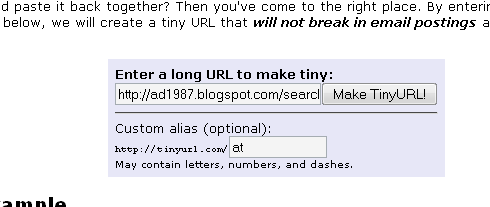 TinyURL Custom Domain Feature