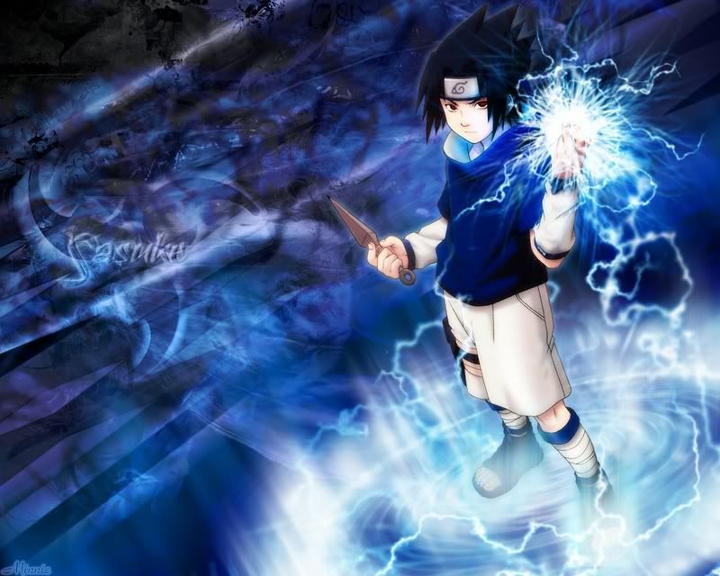 sasuke lightning blade