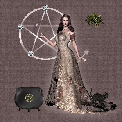 pagan witch magic glitter graphics clipart digital graphics