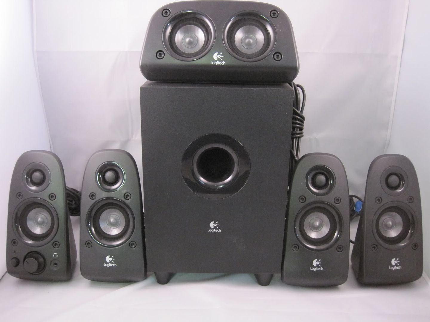 Logitech Z506 5 1CH Surround Sound Speakers System 980 000430 | eBay