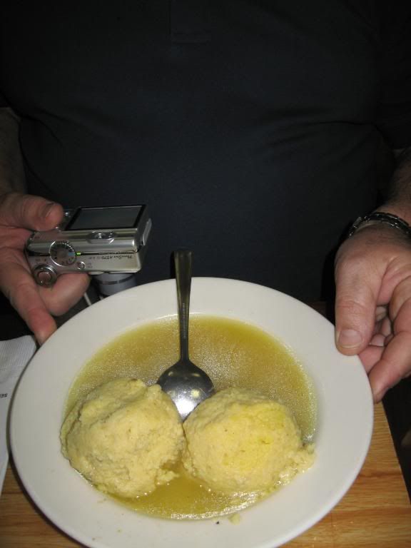 Uncle Arts Matzah Ball Soup @ Carneigie Deli Pictures, Images and Photos