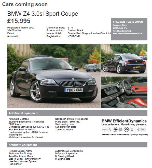 How do I find the build sheet for my Z Z4 forum