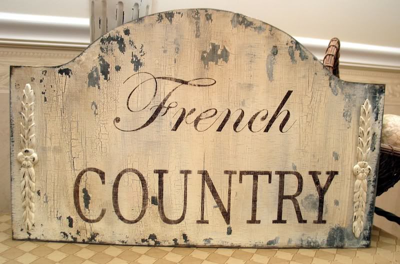 French Country Signs