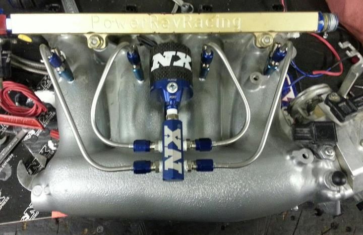 200 Shot nitrous honda #5