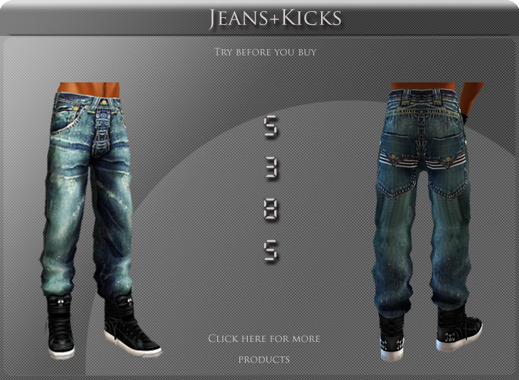 Jeans+Kicks Blue 