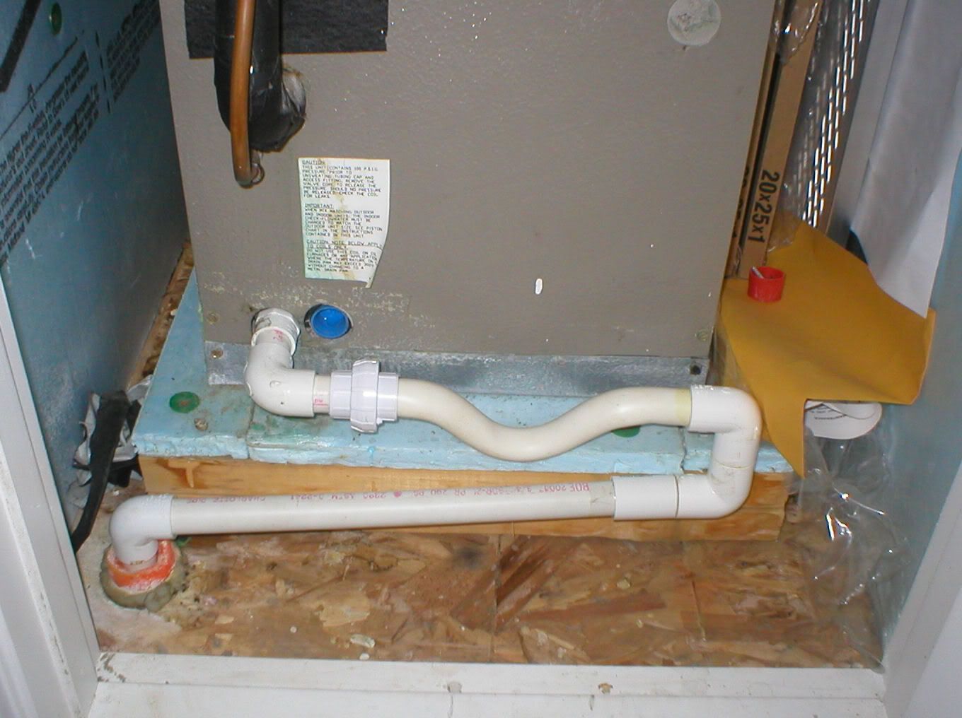 AC Drain pipe clogging (pics) Heating and Air Conditioning Handyman