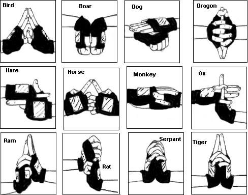 summoning jutsu hand signs