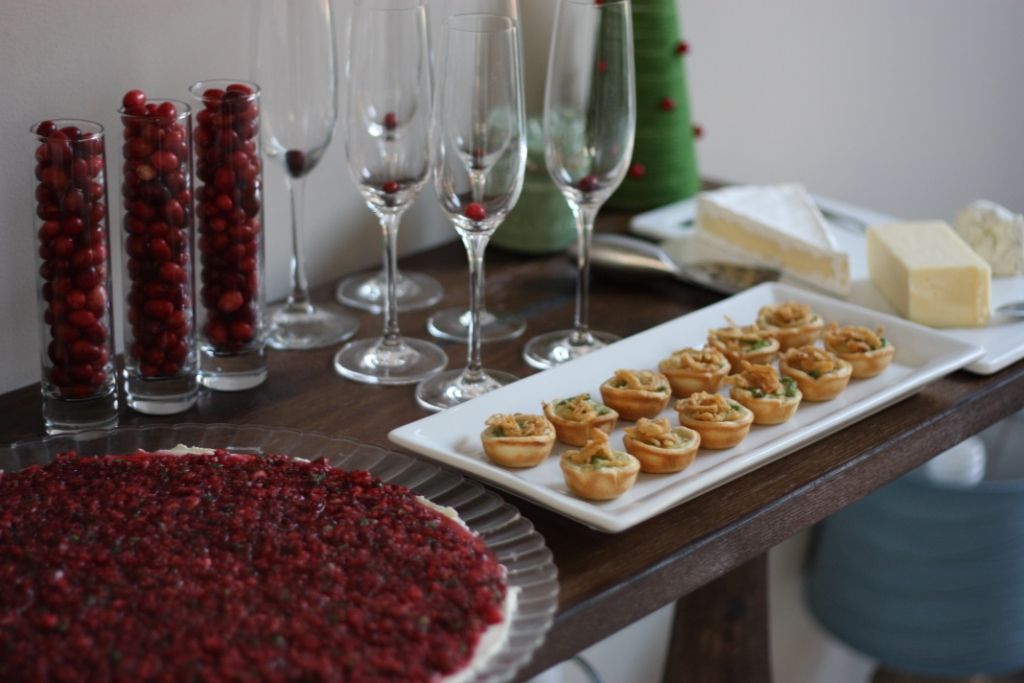 Holiday appetizer party