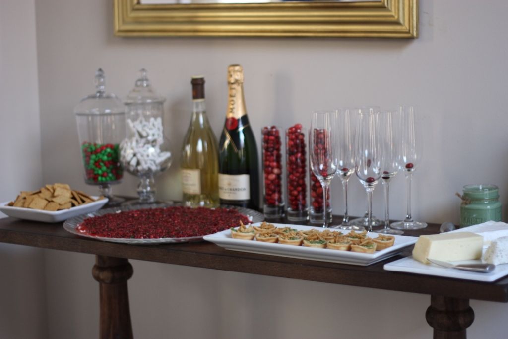 Holiday appetizer party
