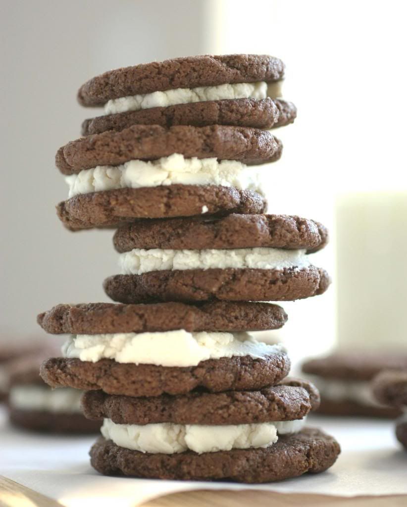 Homemade oreos