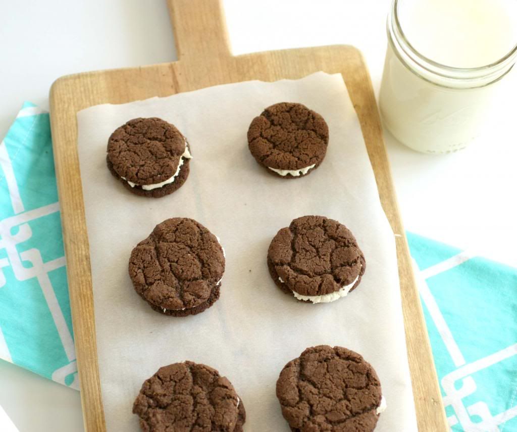 Homemade oreos