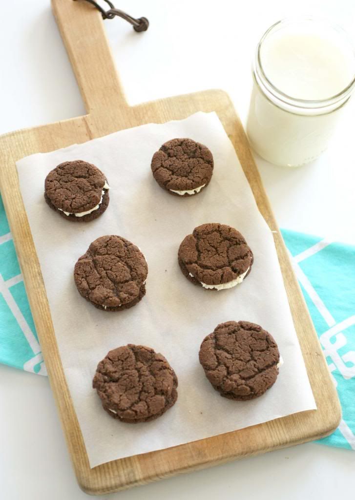 Homemade oreos