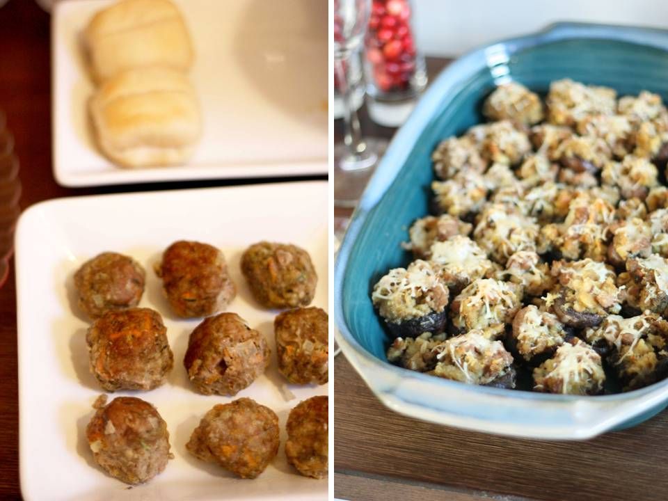 Holiday appetizer party