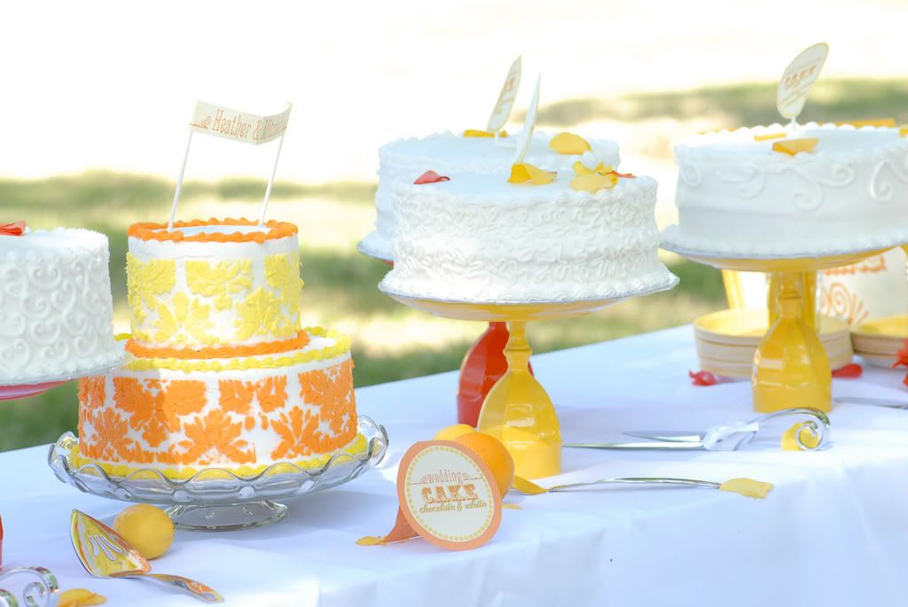 It is hard to believe but these cake stands are DIY