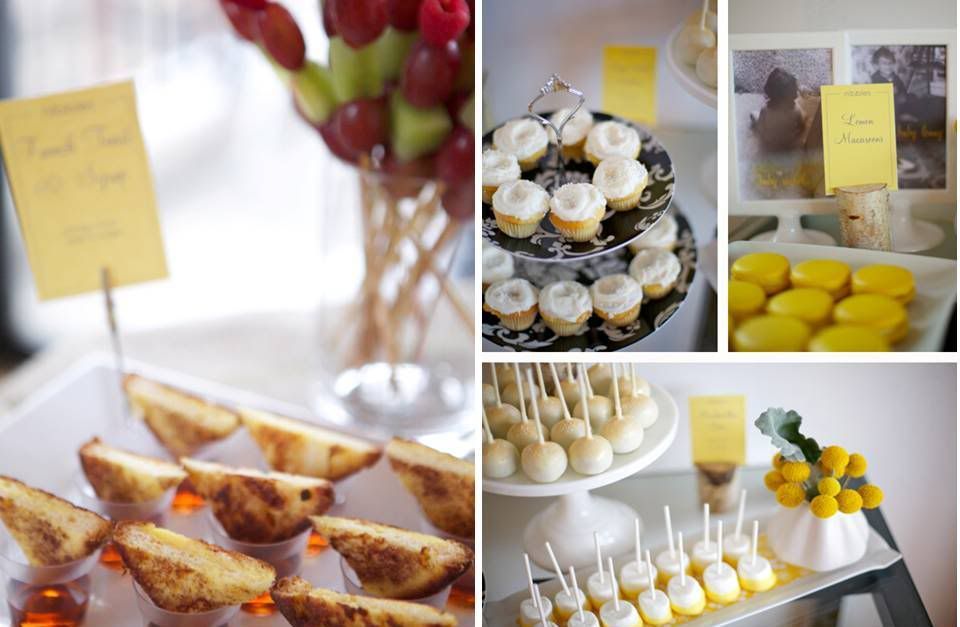 EAT DRINK PRETTY: Real party: a sophisticated and modern baby shower