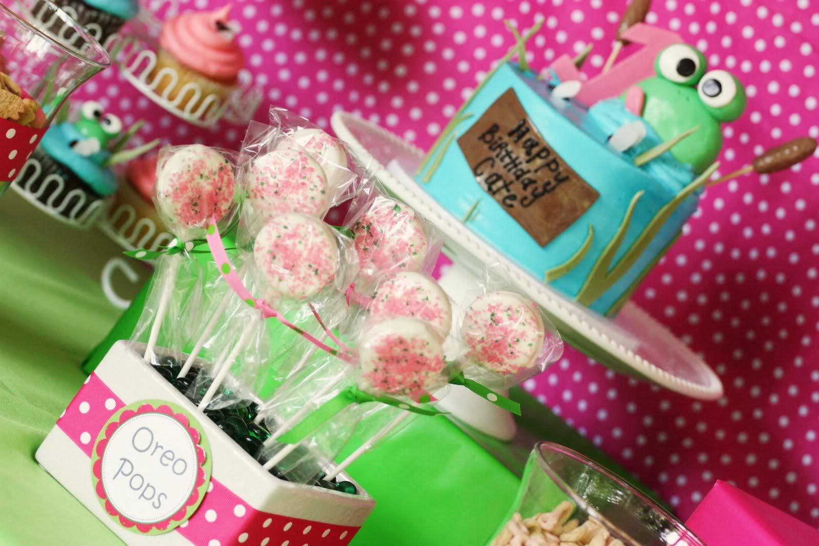 Diary Foods: Real party: a frog princess birthday party - Dairy Foods