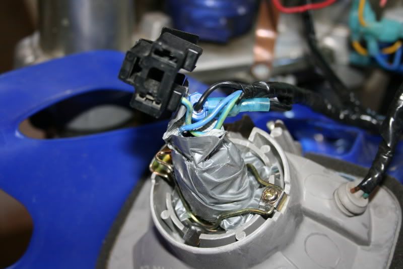 Help on wiring / turn signals on 2003 WR450 PICS INSIDE SuperMoto Junkie