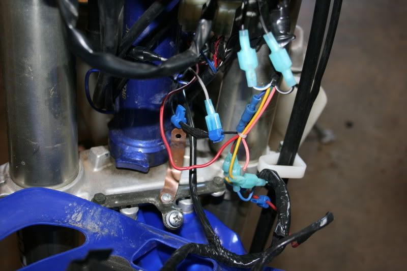 Help on wiring / turn signals on 2003 WR450 PICS INSIDE SuperMoto Junkie