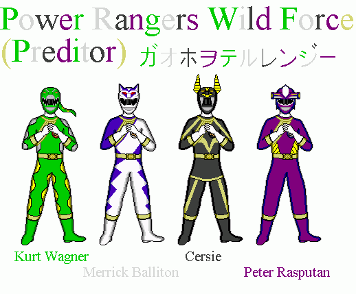 power ranger wallpaper. Power Rangers Wild Force