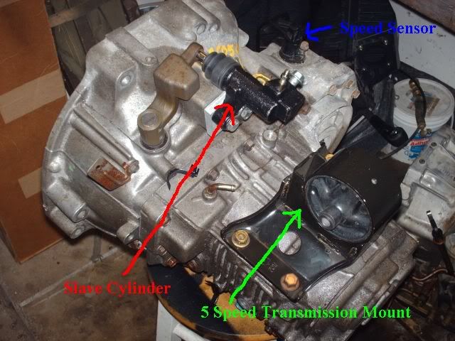 1991 Nissan maxima transmission swap