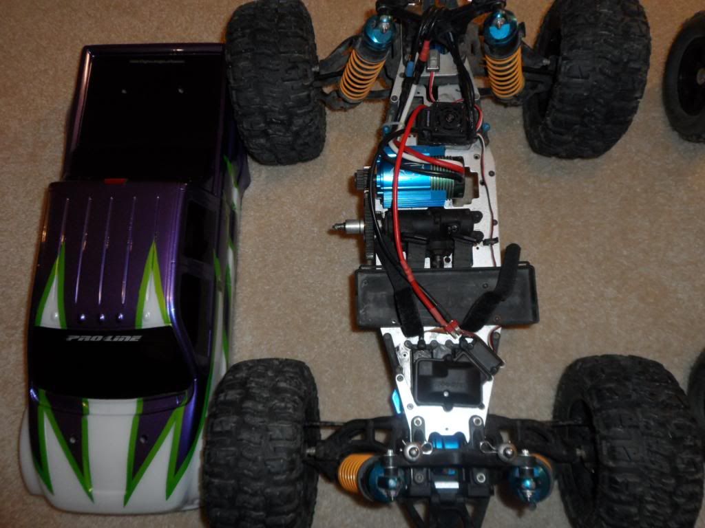LOSI LST2 ブラシレスコンバージョン