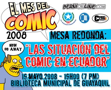 MEsa redonda comic ecuador