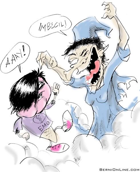 sketch heladito emo y shamana