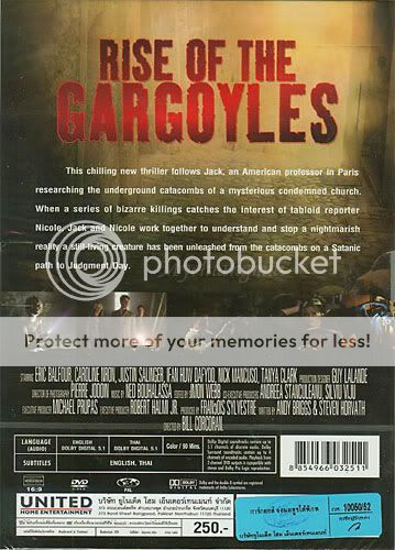 Rise Of The Gargoyles *Creature Sci fi Horror* PAL Region3  