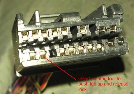 How to remove a 2001 ford taurus radio