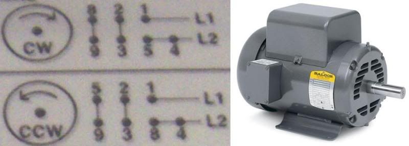 How do I wire up my drum switch? (220V, single phase) dayton reversible motor wiring diagram 