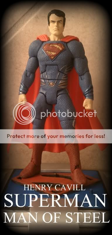 Henry Cavill SUPERMAN custom figure dc universe marvel legends