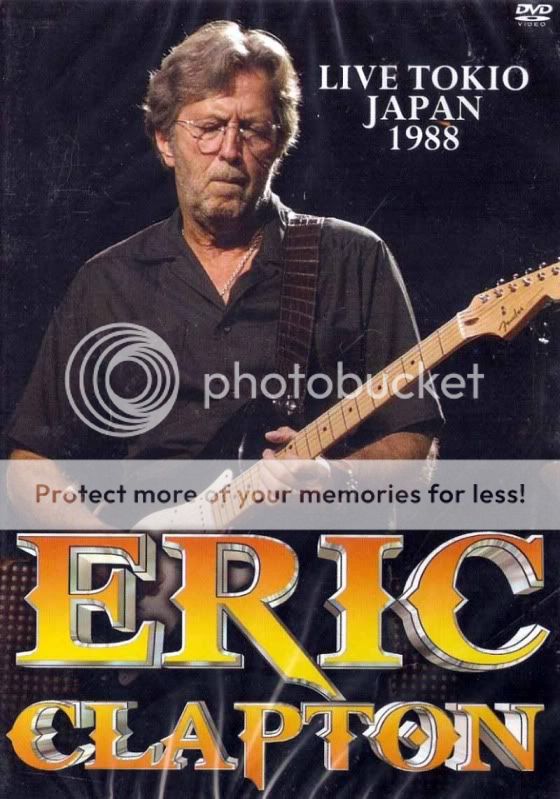 RARE DVD ERIC CLAPTON + Mark Knopfler + Elton John = Live 1988 Japan