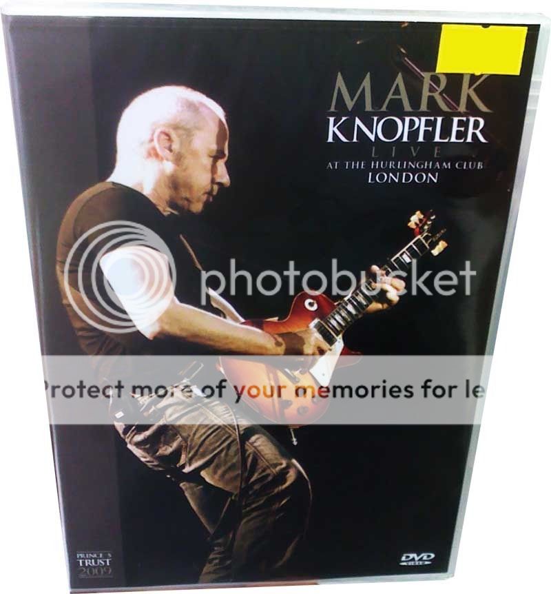 VERY RARE MARK KNOPFLER DVD = Live London 2009 ALL REGIONS Hurlingham