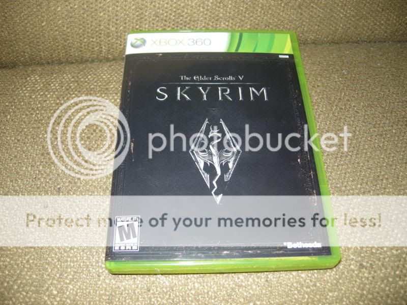 The Elder Scrolls V Skryrim Xbox 360 Game Complete 93155117631  