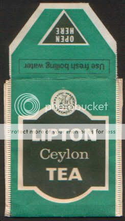 I like to have these teabags in my collection